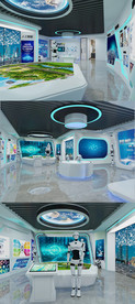 人工智能展厅3DMAX模型