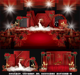 婚礼设计主题婚礼红色婚礼