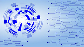 矢量图科技素材极坐标背景图