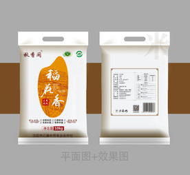 稻花香大米五常大米包装设计
