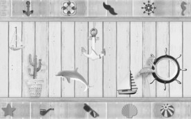 手绘 装饰北欧画 TIF分层