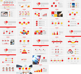 三季度工作报告经营分析PPT