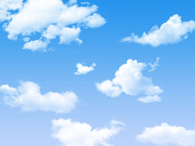 蓝天白云