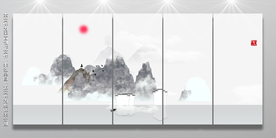 几何图形装饰画