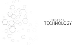 灰色调数字科技设计背景素材