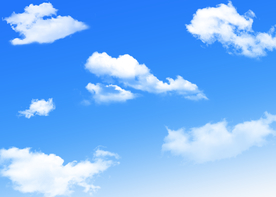 蓝天白云