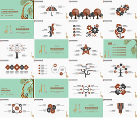 简约多彩时尚教育培训PPT课件