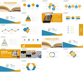 清新简约说课教育培训PPT课件