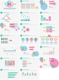 2019工作报告经营大气ppt