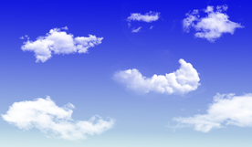 蓝天白云