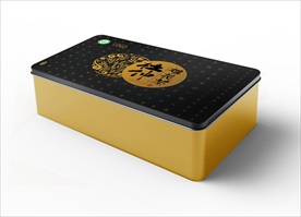 杜仲茶铁盒平面展开图