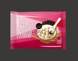 汤圆包装袋平面展开图