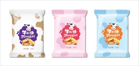 牛轧饼卷膜平面展开图