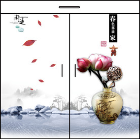 衣柜图案 闲适生活