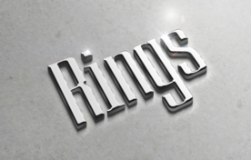 3d立体金属标志logo贴图