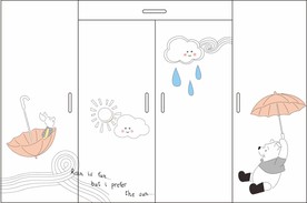 衣柜图案 维尼熊