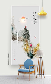 挂画 新中式装饰画 水墨画