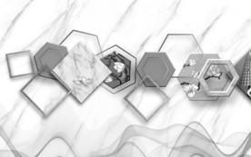 几何简欧新装饰画 TIF分层