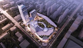 鸟瞰商业综合体