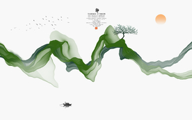 写意山水画 写意 禅意 意境