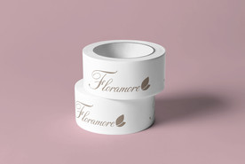 花店胶带样机图片