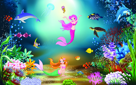 梦幻卡通海底世界