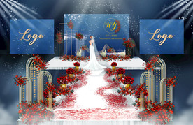 雾霾蓝婚礼(效果图)