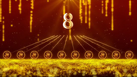 大气企业年会文字开场AE模板