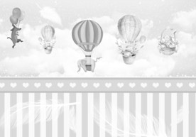 儿童房欧式装饰画 TIF分层