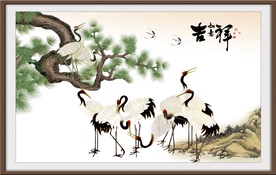松鹤图