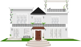 别墅建筑效果图