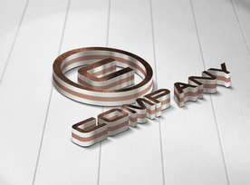 logo立体金属效果贴图样机