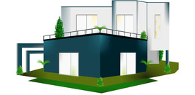 别墅建筑效果图