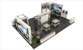 绿城中国南京德基巡展展台设计