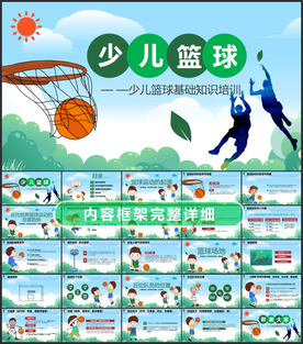 少儿篮球培训知识PPT