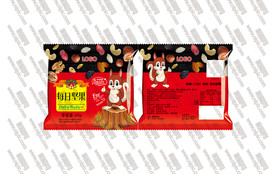 每日坚果 立体包装效果图