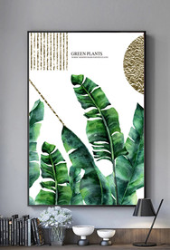 现代北欧小清新植物装饰画