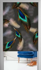 门帘窗帘卷帘遮光帘卷帘图案图案