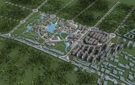 规划 中式 古建 商业 高层