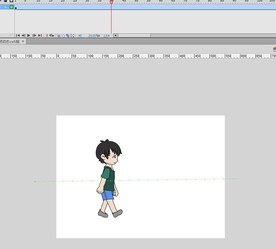 卡通人物走路动态13帧动态cs