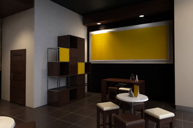 咖啡店铺店面样机