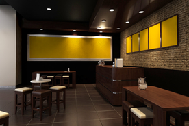 咖啡店铺店面样机