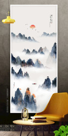 山水画 风景画 电脑画