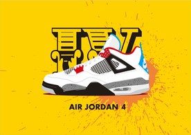 AJ 4涂鸦