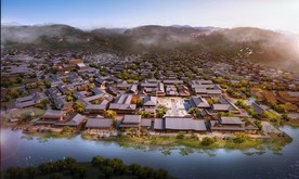 民宿规划建筑设计效果图