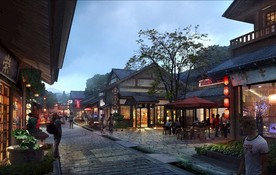 民宿别墅设计效果图