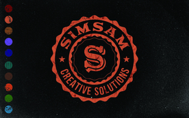 徽标奖章字体设计