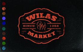 徽标奖章字体设计