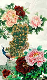 孔雀牡丹