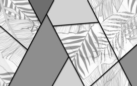 几何简约装饰画 TIF分层